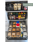 Medium Pull Out Pantry Drawer Black - KITCHEN - Shelves and Racks - Soko and Co