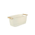 Soko Store Medium Wooden Handled Storage Tray White - KITCHEN - Organising Containers - Soko and Co