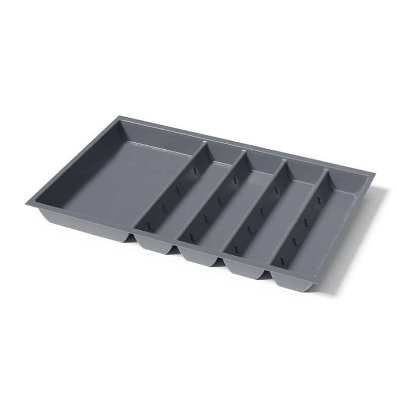 Soko Utensil Tray Grey 5-Section - KITCHEN - Cutlery Trays - Soko and Co