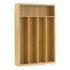 St Clare 5 Compartment Bamboo Cutlery Tray - KITCHEN - Cutlery Trays - Soko and Co