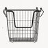 Stackable Black Wire Basket Large - KITCHEN - Shelves and Racks - Soko and Co