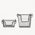 Stackable Black Wire Basket Set - KITCHEN - Shelves and Racks - Soko and Co