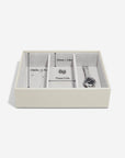 Stackers Classic 3 Compartment Deep Jewellery Tray Oatmeal - WARDROBE - Jewellery Storage - Soko and Co