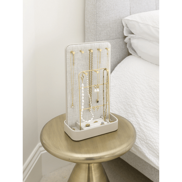 Stackers Large Jewellery Stand Oatmeal Linen