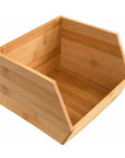 Stacking Storage Basket Bamboo - KITCHEN - Bench - Soko and Co