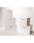 Staco Stacking & Collapsible Storage Box with Lid Large - WARDROBE - Storage - Soko and Co