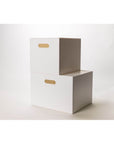 Staco Stacking & Collapsible Storage Box with Lid Large - WARDROBE - Storage - Soko and Co