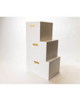 Staco Stacking & Collapsible Storage Box with Lid Medium - WARDROBE - Storage - Soko and Co