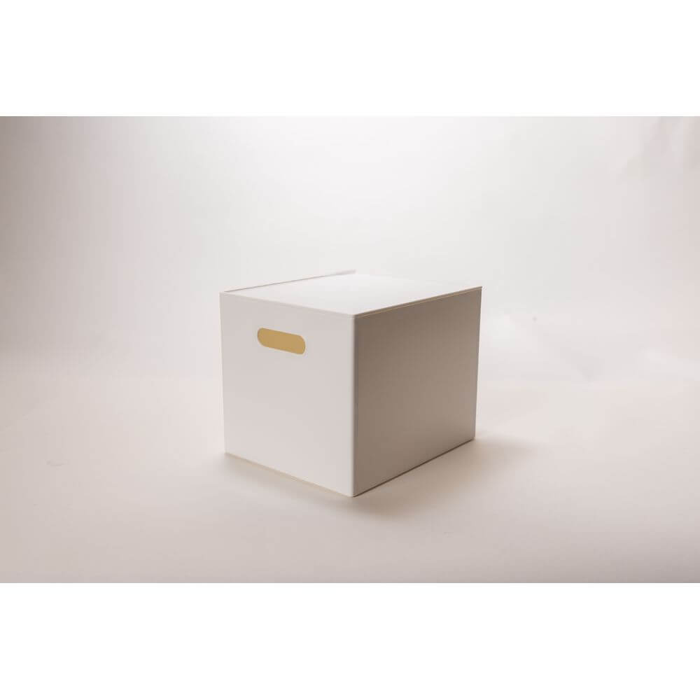 Staco Stacking & Collapsible Storage Box with Lid Medium - WARDROBE - Storage - Soko and Co