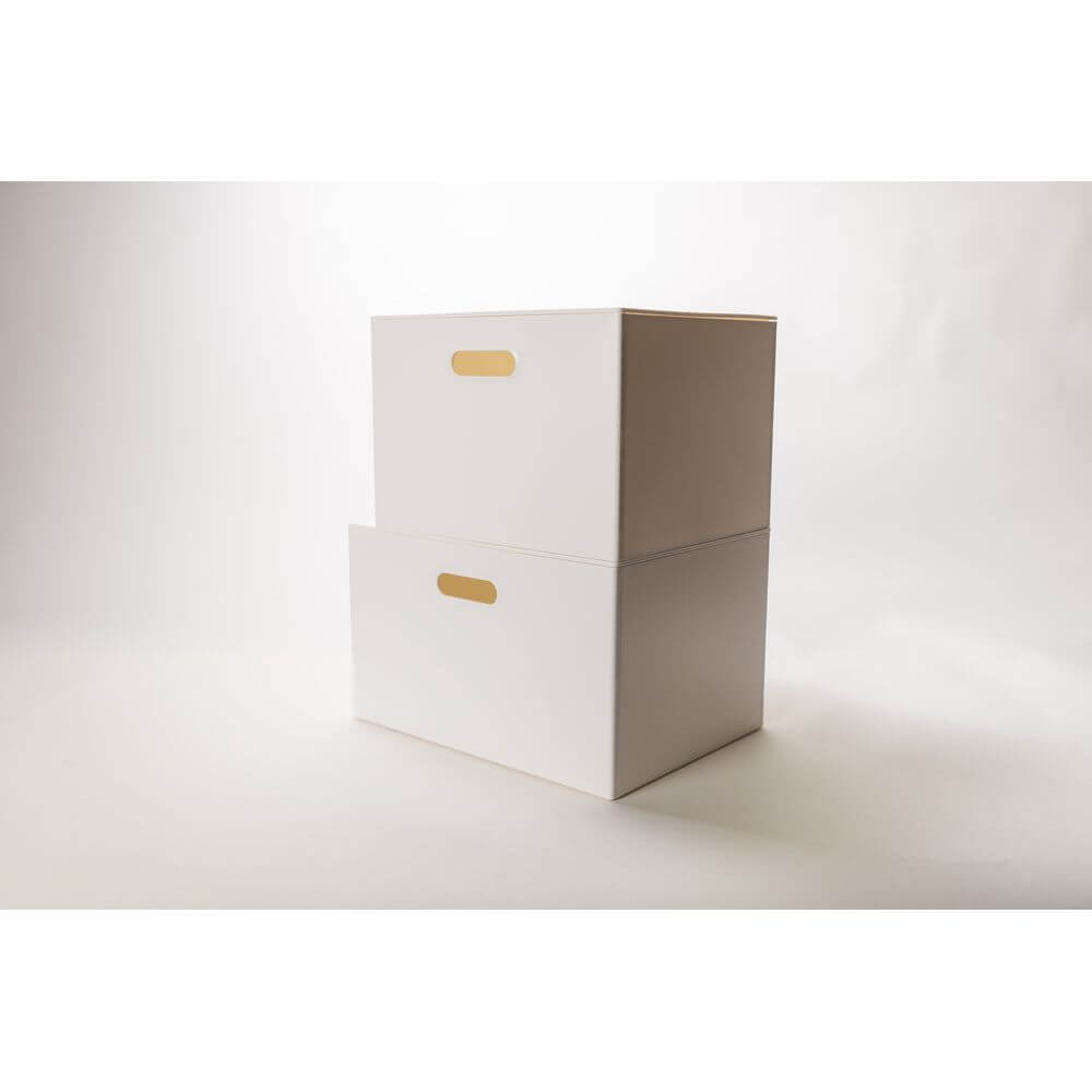 Staco Stacking & Collapsible Storage Box with Lid XL - WARDROBE - Storage - Soko and Co
