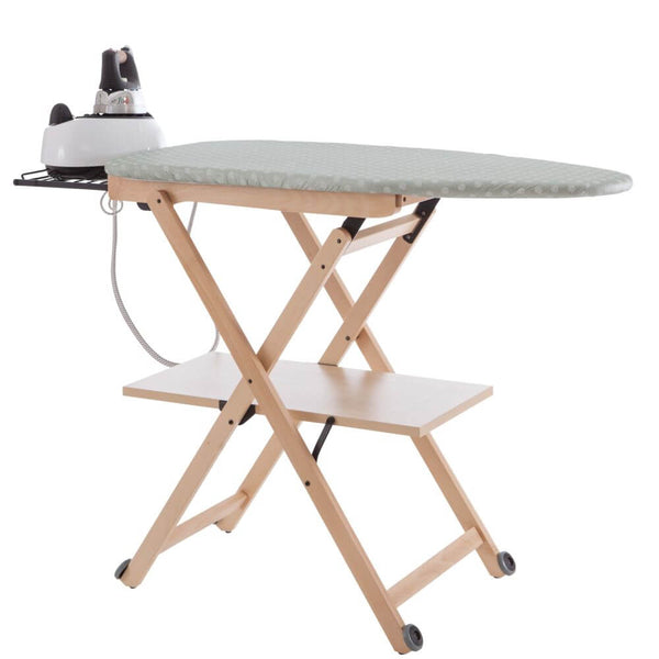 Stirocomodo Ironing Board On Wheels Natural