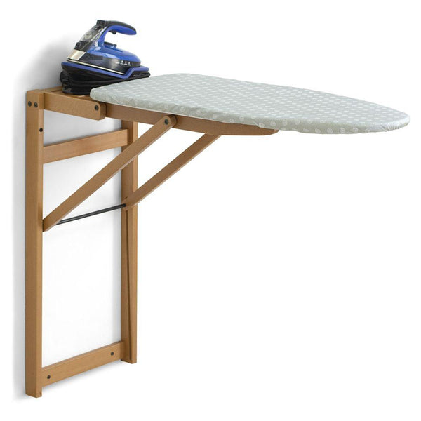 Stirojolly Wall Mounted Ironing Board Cherry Wood