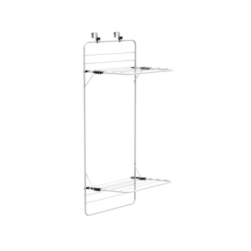 Suite 2 Tier Over Door Clothes Airer White - LAUNDRY - Airers - Soko and Co