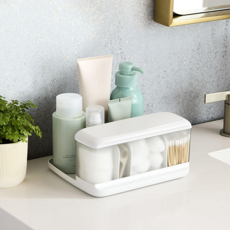 The Hideaway Bathroom Counter Caddy - BATHROOM - Makeup Storage - Soko and Co