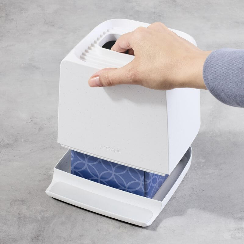 The Ledge Tissue Holder Cube - BATHROOM - Makeup Storage - Soko and Co