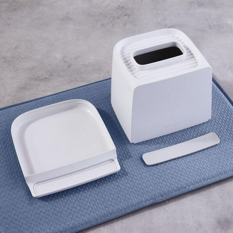 The Ledge Tissue Holder Cube - BATHROOM - Makeup Storage - Soko and Co