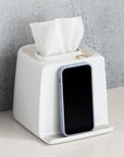 The Ledge Tissue Holder Cube - BATHROOM - Makeup Storage - Soko and Co