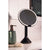 The Opal Freestanding LED 5x Magnified Mirror Black - BATHROOM - Mirrors - Soko and Co