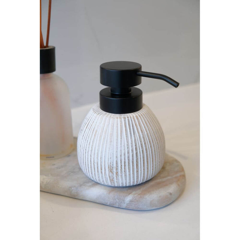 Tornano Ceramic Soap Dispenser Gold