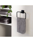 Turbo-Loc Towel Ring Black - BATHROOM - Suction - Soko and Co