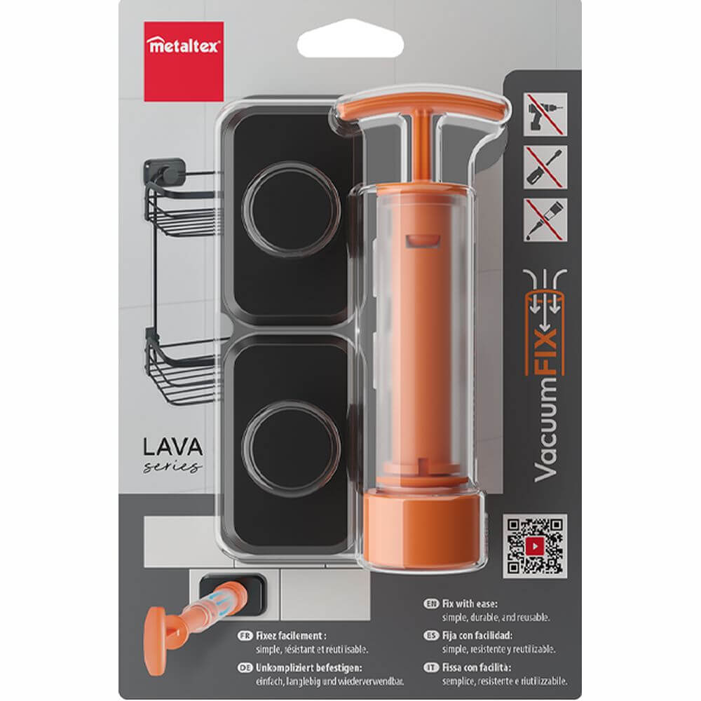 Vacuum Fix Hooks Set of 2 - BATHROOM - Suction - Soko and Co