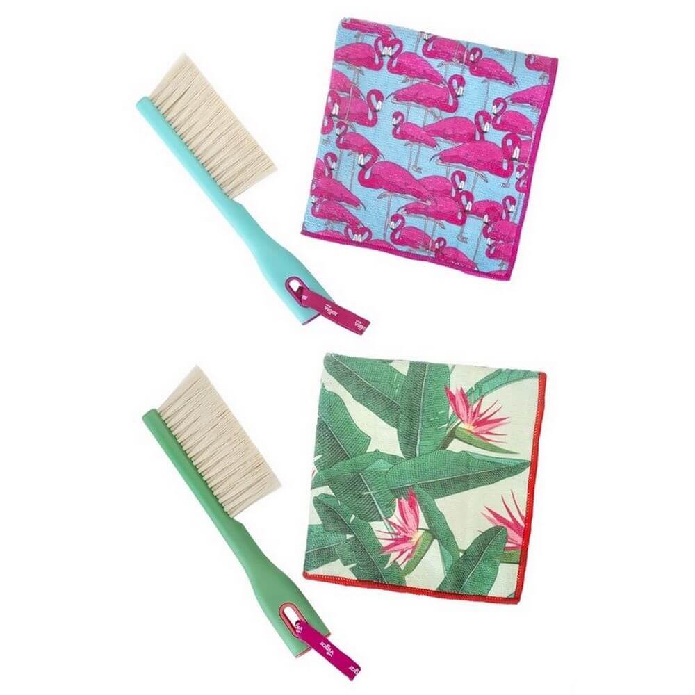 Vigar Beach Towel &amp; Brush Set - LIFESTYLE - Picnic - Soko and Co