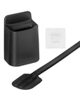 Vigar Essential Eco Wall Mounted Toilet Brush Black - BATHROOM - Toilet Brushes - Soko and Co