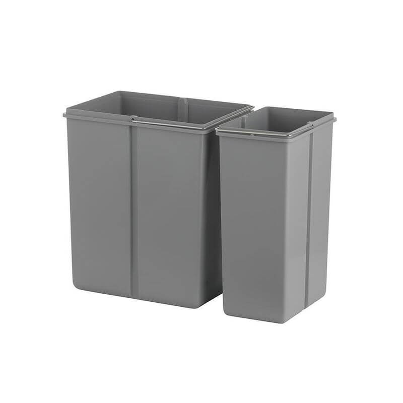 Wesco 30L Double Pull Out Cupboard Bin - KITCHEN - Bins - Soko and Co