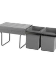 Wesco 32L Double Pull Out Cupboard Bin - KITCHEN - Bins - Soko and Co