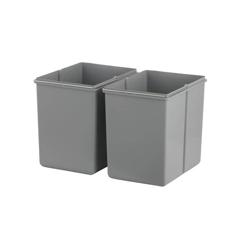 Wesco 32L Double Pull Out Cupboard Bin - KITCHEN - Bins - Soko and Co