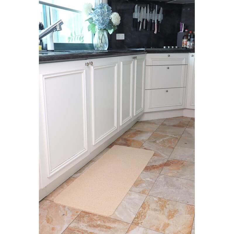 White Magic Non-slip Shower Mat Latte - BATHROOM - Safety - Soko and Co