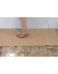 White Magic Non-slip Shower Mat Latte - BATHROOM - Safety - Soko and Co
