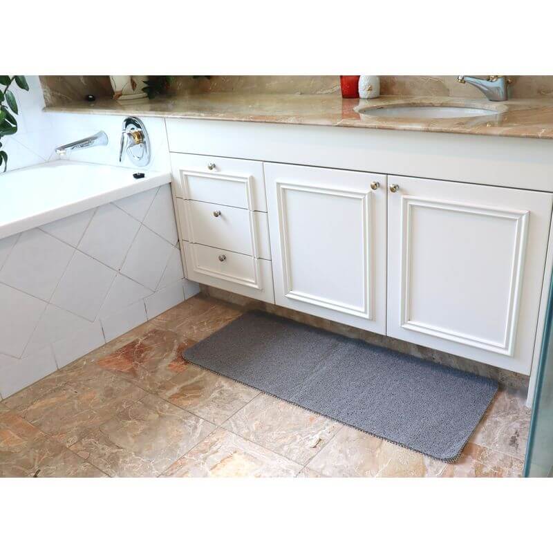 White Magic Non-slip Shower Mat Platinum - BATHROOM - Safety - Soko and Co