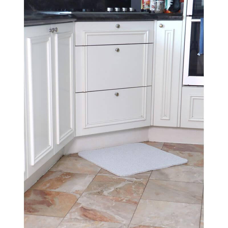 White Magic Non-slip Shower Mat Square Cream - BATHROOM - Safety - Soko and Co