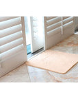 White Magic Non-slip Shower Mat Square Latte - BATHROOM - Safety - Soko and Co