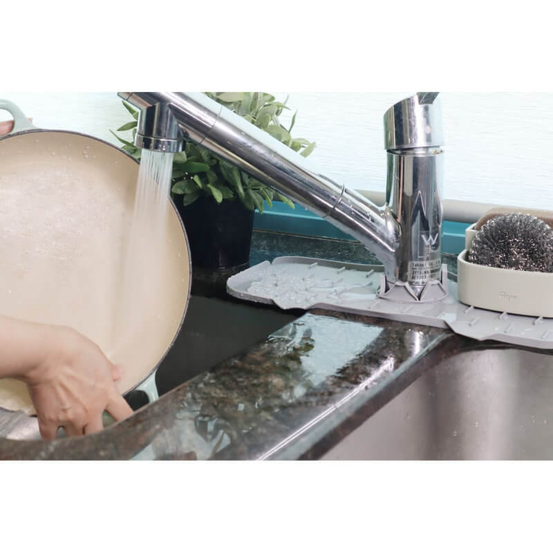 White Magic Sink Splash Guard Grey - KITCHEN - Sink - Soko and Co