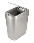 White Magic Smart Bathroom Bin Stainless Steel - BATHROOM - Bins - Soko and Co