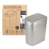 White Magic Smart Bathroom Bin Stainless Steel - BATHROOM - Bins - Soko and Co