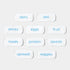 Youcopia Restickable Fridge Labels 10 Pack - KITCHEN - Pantry Labels - Soko and Co
