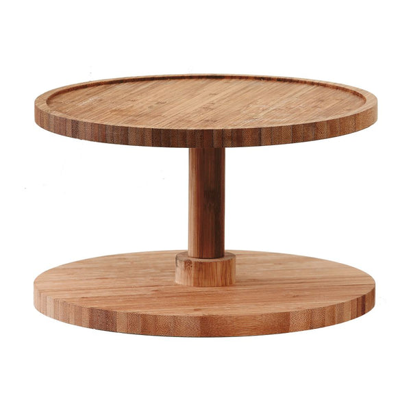 2 Tier Bamboo Turntable