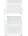 2 Tier Mesh Pull Out Pantry Drawer White - KITCHEN - Shelves and Racks - Soko and Co