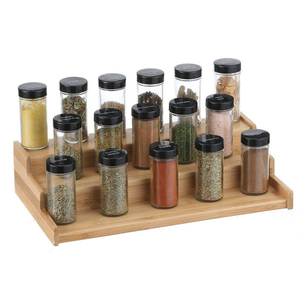3 Tier Bamboo Pantry Shelf