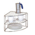 3 Tier Corner Plate Stacker & Pantry Shelf Chrome - KITCHEN - Shelves and Racks - Soko and Co