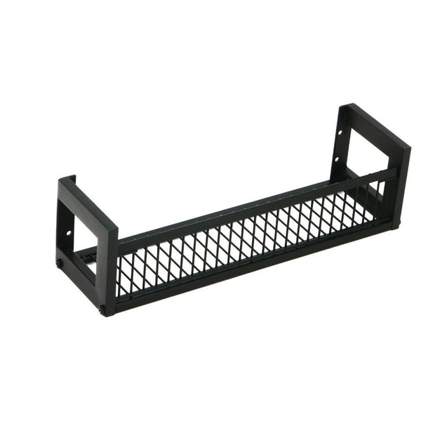 32cm Wall Mounted Spice Rack Matte Black