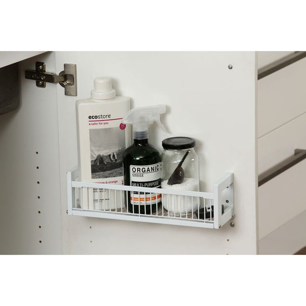 32cm Wall Mounted Spice Rack White