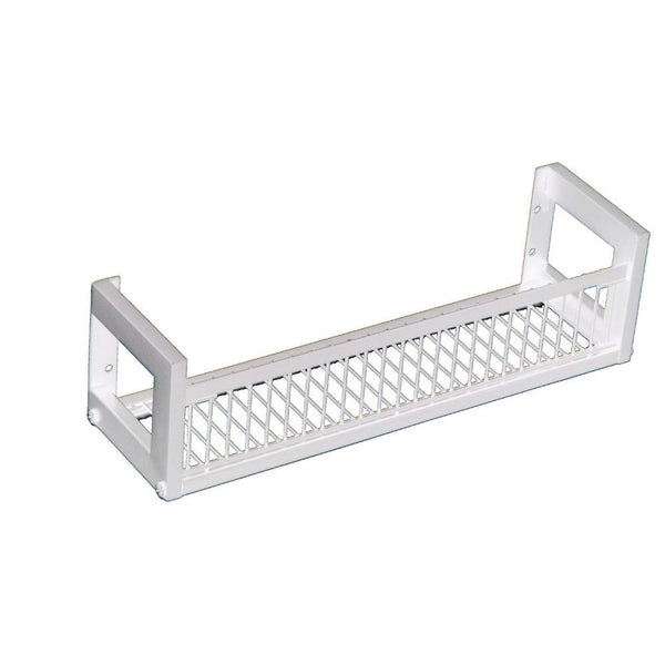 32cm Wall Mounted Spice Rack White
