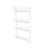 4 Tier Adjustable Wall Mounted Spice Rack White - KITCHEN - Spice Racks - Soko and Co