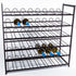 48 Bottle Heavy Duty Wine Rack Matte Black - WINE - Wine Racks - Soko and Co