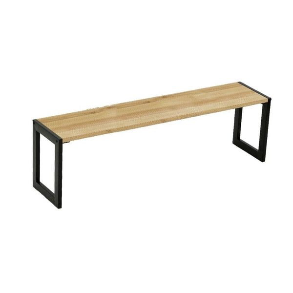 70cm Narrow Bamboo Pantry Shelf Matte Black