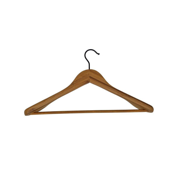 Bamboo Jacket & Coat Hanger Black